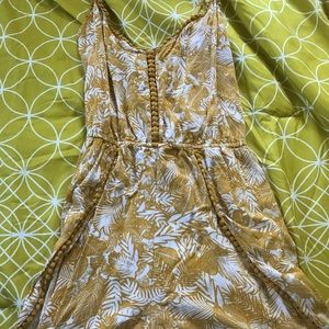 Yellow romper NEVER worn